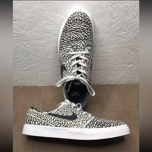 2016 Nike Zoom Stefan Janoski Elite Road Pack Men's Skate Shoes Canvas Size 11.5